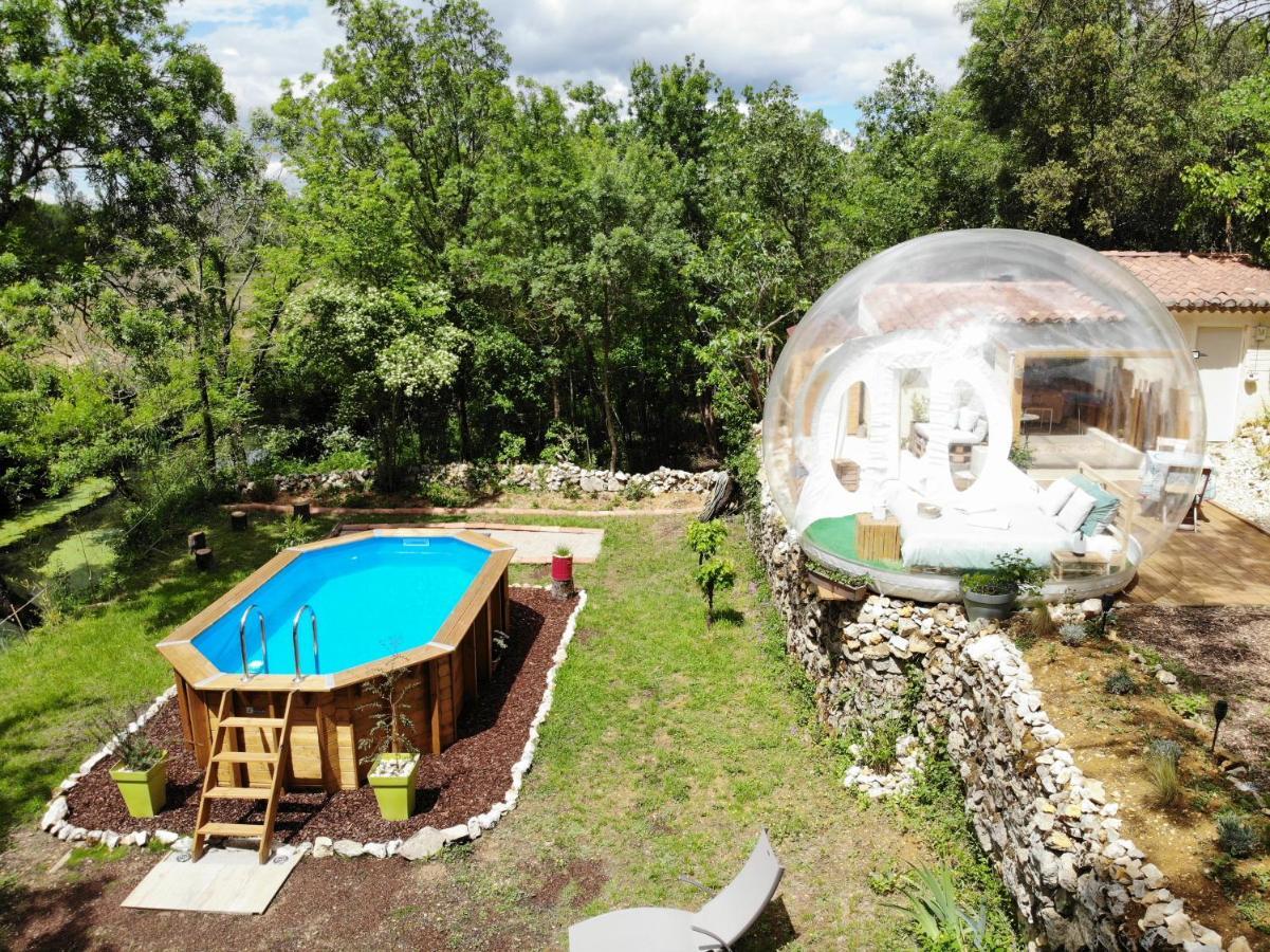 La Bulle Etoile Hotel Allegre Les Fumades ภายนอก รูปภาพ