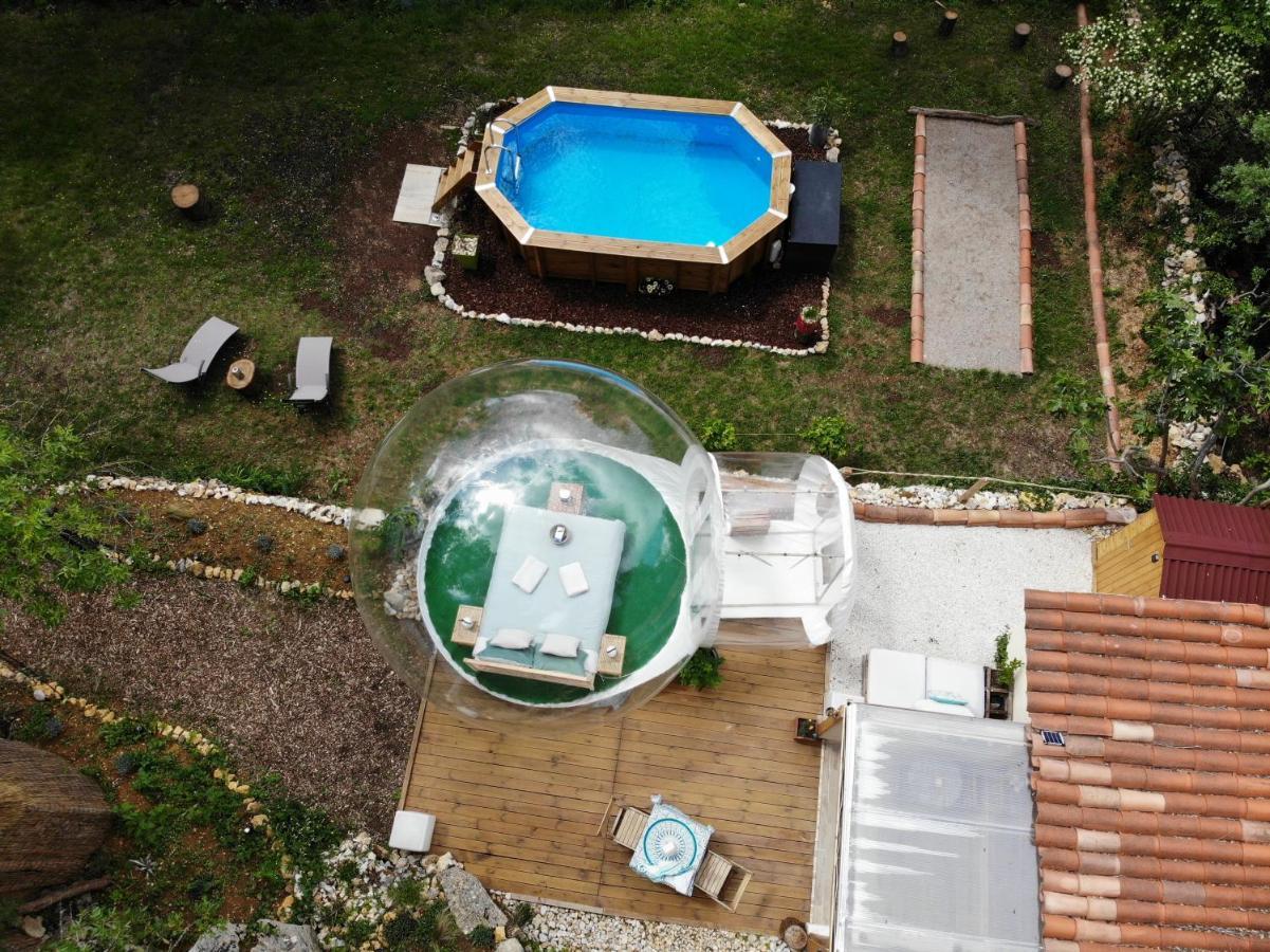 La Bulle Etoile Hotel Allegre Les Fumades ภายนอก รูปภาพ